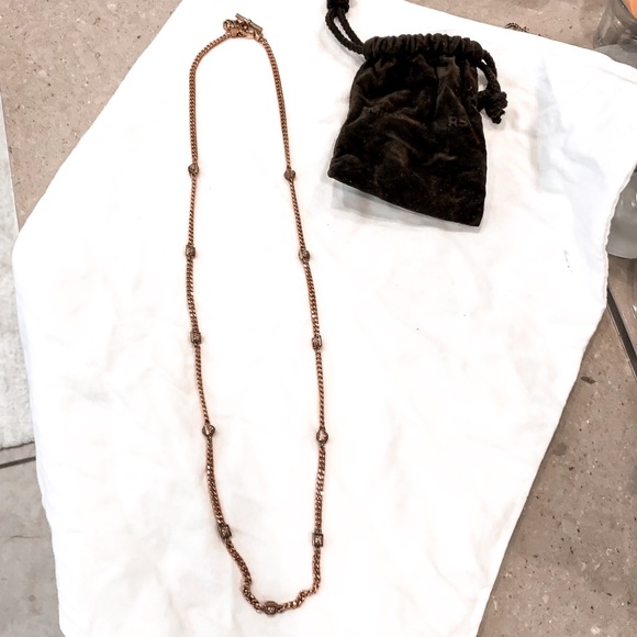 Michael Kors Rose Gold Chain Necklace - Picture 4 of 4